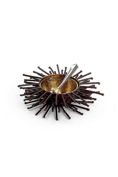 Iron & Goldleaf Small Sea Urchin Dish - Anara Lifestyle