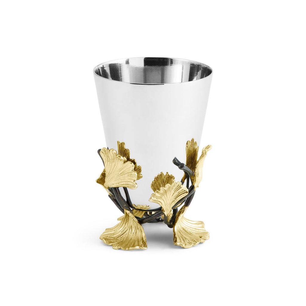 Golden Ginkgo Vase