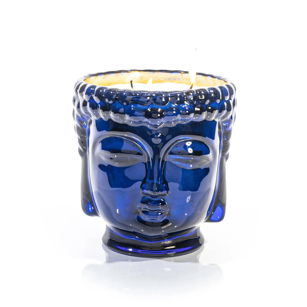 Thompson Ferrier Caesonia | 24K Gold Sapphire Blue Glass Buddha Royale - Anara Lifestyle