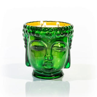 Thompson Ferrier Cleopatra | 24K Gold Emerald Green Glass Buddha Royale - Anara Lifestyle