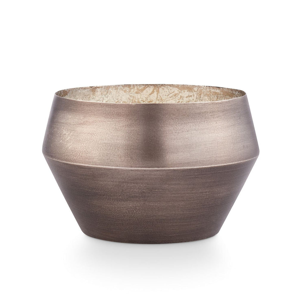 Tonka Noir Brushed Metal Candle - Anara Lifestyle