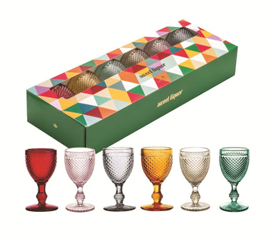 Vista Alegre Bicos Sweet Liquor Cordials, Set of 6 - Anara Lifestyle